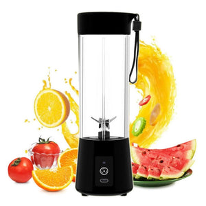 10 Colors Portable Small Electric Juicer Stainless Steel Blade Cup Juicer Fruit Automatic Smoothie Blender Kitchen Tool | desc-generate-by-KubyAI, desc-update-by-KubyAI | Dean’s TikTok Deals
